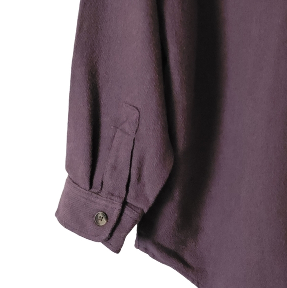 American Eagle Outfitters Purple Button Down Shirt M - Picture 6 of 9